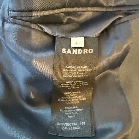 Sandro Blue suit - Picture 2 of 6